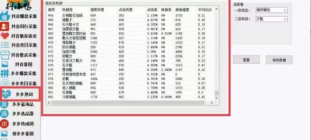 抖小鸭采集软件-采集抖店、拼多多的实时数据（如何使用小鸭采集商品）代办电商执照，